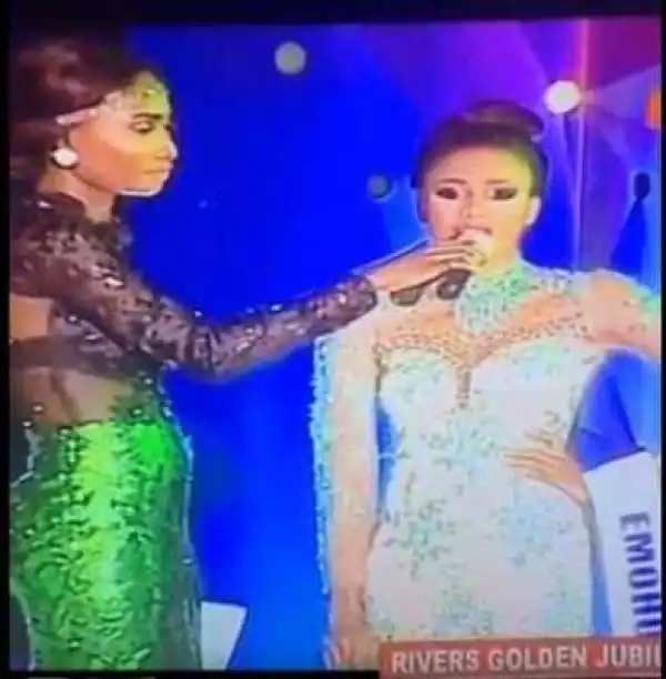 Contestant Embarrasses Herself During Q&A At The Miss Rivers Beauty Pageant
